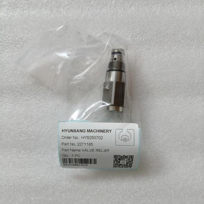Hyunsang Excavator Parts Valve Relief 2271185 3303979 For 416E