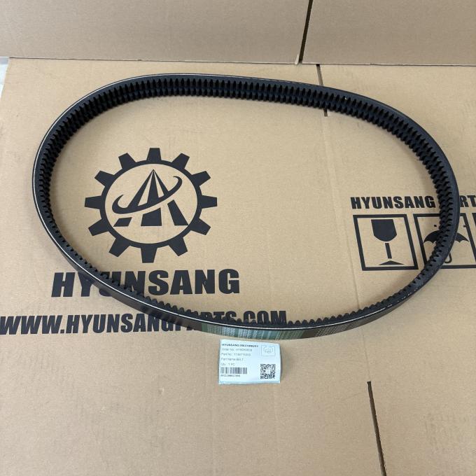 Hyunsang Excavator Parts Belt 1136715200 For Isuzu Diesel Engine Parts