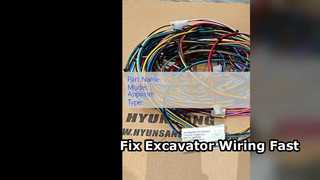 Wiring Harness 1636787 for Cat Excavator Repair