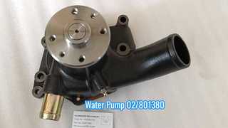 Water Pump 02/801380 For JS110 JS130 JZ140 JS145W JS160 4BG1