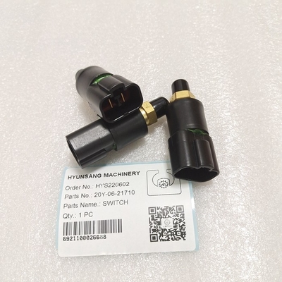 Excavator Parts Pressure Switch 20Y-06-21710 20Y0621710 For PC200-6