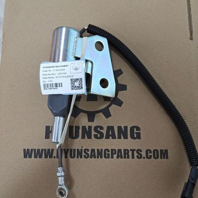 Stop Solenoid 3991168 SA-4941-24 3964628 Excavator Parts For R130 R130-5