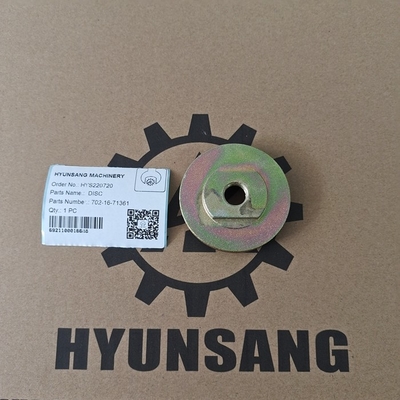 Excavator Parts Disc 702-16-71361 7021671361 702-16-03530 7021671360 For PC100 PC200