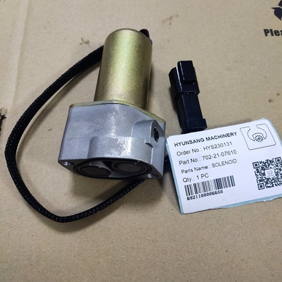 Excavator Solenoid Valve 702-21-07610 7022107610 For PC300-8 PC350-8 PC400-8