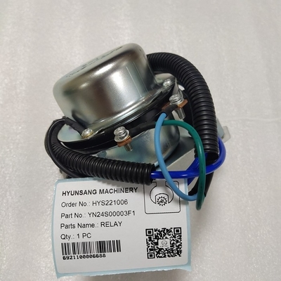 Hyunsang Parts Battery Relay YN24S00003F1 For Excavator SK200-6 SK200-8