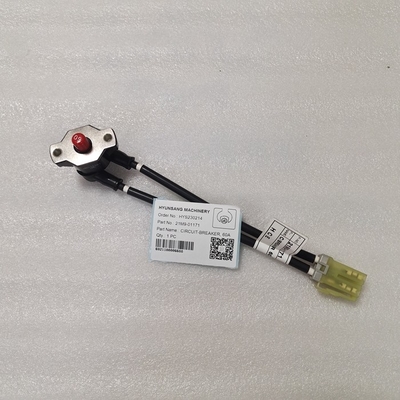 Excavator Spare Parts Breaker Circuit 60A 21M9-01171 For R140W-9 R180LC-9