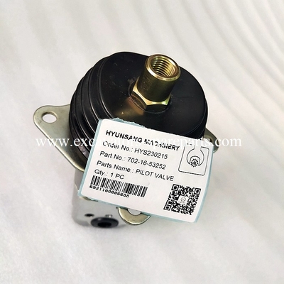 Pilot Valve 702-16-53252 7021653252 For Excavator PC12R PC15R PC20R