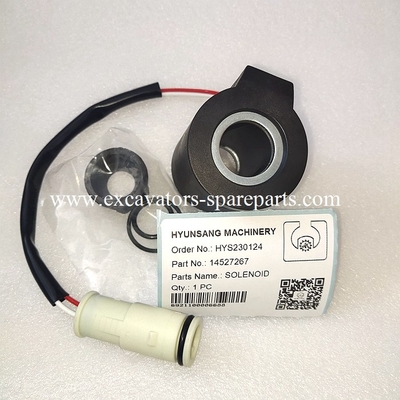 Solenoid Coil 14527267 VOE 14527267 For Excavator EC140B EC160 EC210B