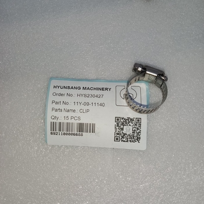 Excavator Spare Parts Clip 11Y-09-11140 11Y0911140 For Model PC300 PC350 PC400