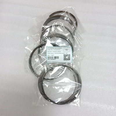Piston Ring Assy 6136-31-2030 6136312030 6136-31-2031 6136312031 For 6D105