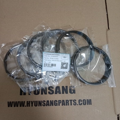 Piston Ring Assy 6136-31-2030 6136312030 6136-31-2031 6136312031 For 6D105