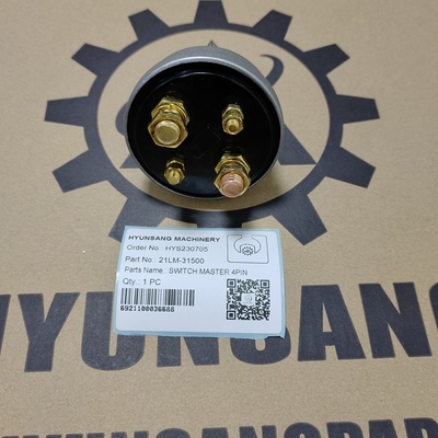 Switch Master 4PIN 21LM-31500  21LM-10502  21LM-10501 21LM-10500 For Excavator Spare Parts