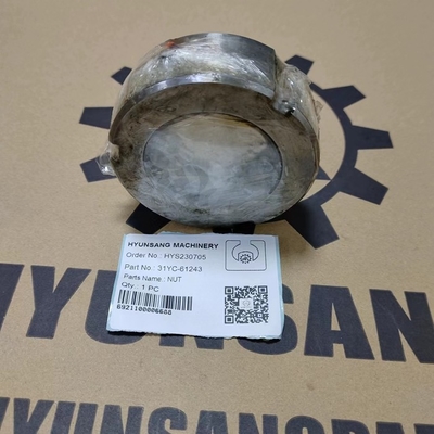 NUT 31YC-61243 For R200W7 R210LC7 R210LC7H R210NLC7 Excavator Spare Parts