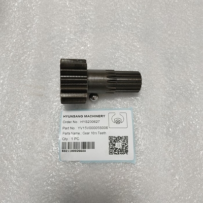 Hyunsang Parts Excavator Gear 16th Teeth YV15V00005S006 YX32W00002S211 YB32W00001F1 For SK135SRLC-1E Machinery Parts