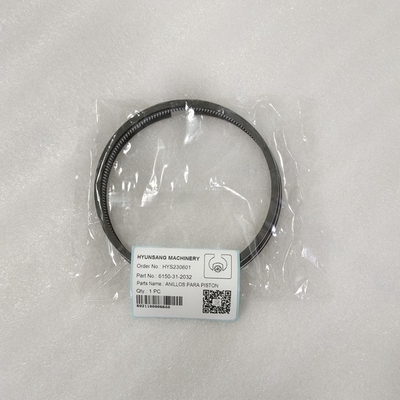 Hyunsang Parts Piston Ring Assy 6150-31-2032 6150-32-2030 6150-31-2033 6150-31-2031 6150-32-2210 For 6D125