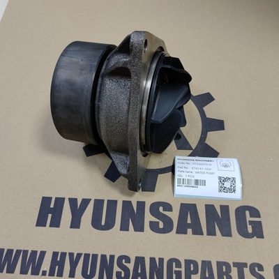 Hyunsang Parts Water Pump 6743-61-1531 6741-61-1530 6742-01-5040 6743-61-1530 6741611501 CU3913430 For SA6D114E SAA6D114