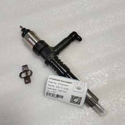 Excavator PC400 PC450 Parts Fuel Injector 6251-11-3100 6251113100 For Engine SAA6D125E