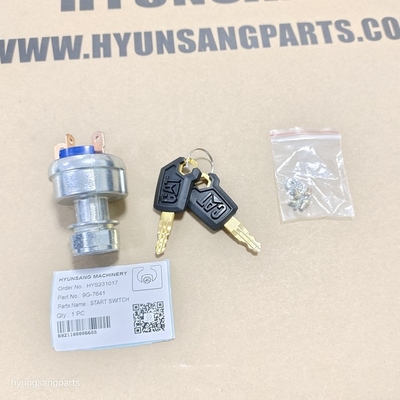 Hyunsang Excavator Spare Parts Start Switch 9G-7641 Fit For 120G 120H 120H ES 120H NA