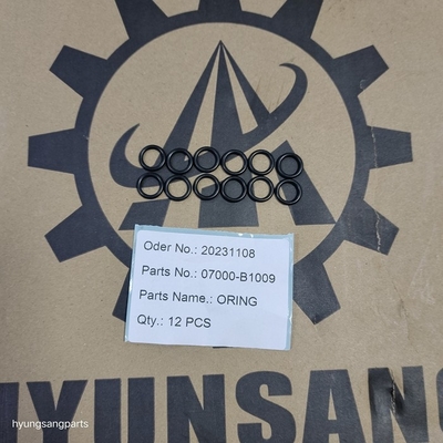 Hyunsang Excavator Spare Parts O Ring 07000-B1009 07000B1009 For WB146 WB146PS WB156