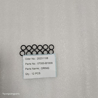 Hyunsang Excavator Spare Parts O Ring 07000-B1009 07000B1009 For WB146 WB146PS WB156