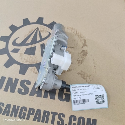 Hyunsang Excavator Spare Parts Wiper Motor 4650570 46-505-70 For ZX170W-3DARUMA ZX180LC-3 ZX180LC-3-AMS