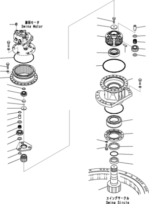 Excavator Parts Seal Kits 20Y-26-22420 20Y2622420 For PC210 PC220 PC240