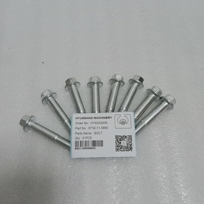 Bolt 6732-11-5860 6732115860 6732-11-5530 6732115530 For S6D102E SAA4D107E