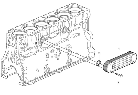 Oil Cooler VOE 8130186 VOE8130186 Sealing Ring VOE 20551483 VOE20551483 For EC330B EC360B