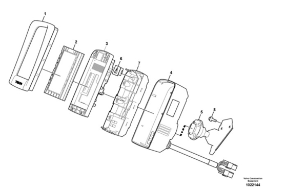 Excavator Parts ECU VOE 14640101 VOE14640101 For EC240C EC250D EC290C