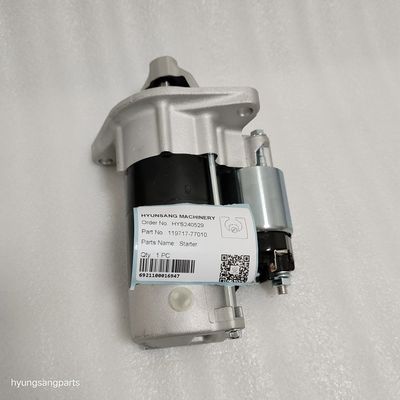 Hyunsang Engine Parts Starter Motor YM119717-77010 YM11971777010 For 3TNV76 3TNV80