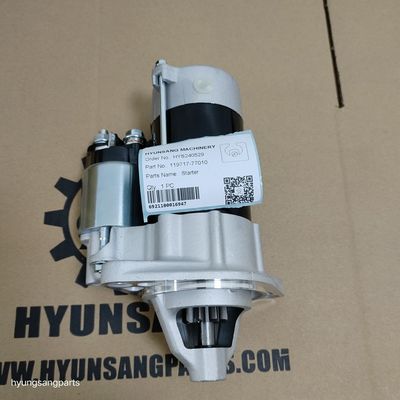 Hyunsang Engine Parts Starter Motor YM119717-77010 YM11971777010 For 3TNV76 3TNV80