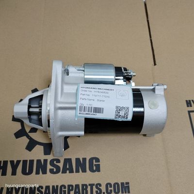 Hyunsang Engine Parts Starter Motor YM119717-77010 YM11971777010 For 3TNV76 3TNV80