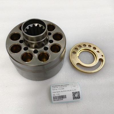 Barrel As 173-3496 1733496 Block and Valve Plate For Excavator E320C E320D