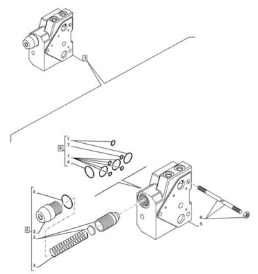 Hyunsang Valve Kit 85820129 85819378 84127469 For 580M 580N