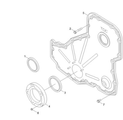 Excavator Parts XKDE-00214 XKDE-00213 Oil Seal For R300LC9S R330LC9S