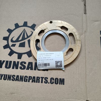 Excavator Pump Parts Valve Plate 39Q6-11270 For HX160L, HX180L, HX220L, HX220NL