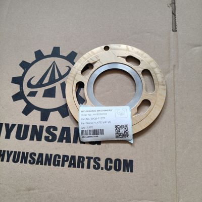 Excavator Pump Parts Valve Plate 39Q6-11270 For HX160L, HX180L, HX220L, HX220NL