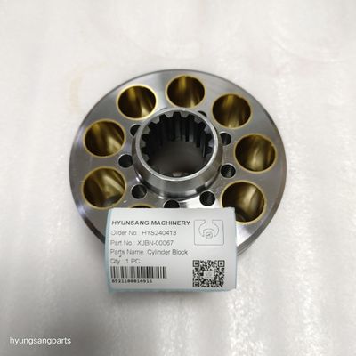 Hyunsang Excavator Parts Cylinder Block XJBN-00067 HW210 HX220L HX220NL HX235L