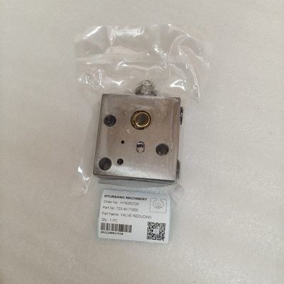Hyunsang Excavator Parts 723-40-71900 Reducing Valve for Komatsu Excavator PC220-8 PC300-8