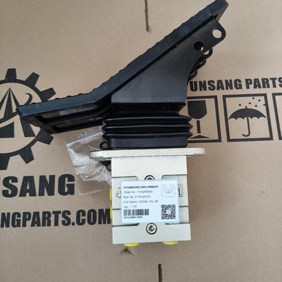 Hyunsang Excavator Parts Pedal Valve 31N6-20020 For R110-7, R110-7A, R140LC-7, R140LC-7A