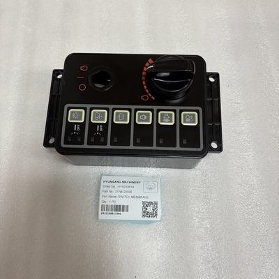Hyunsang Excavator Parts Switch Membrane 21N8-20506 For R140LC-7 R160LC7 R180LC7 R210LC7