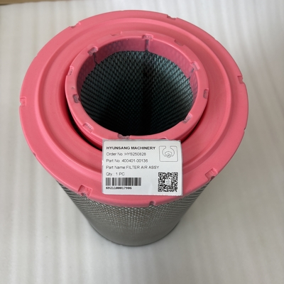 400401-00136 Air Filter Assy Parts for Doosan Wheel Loader