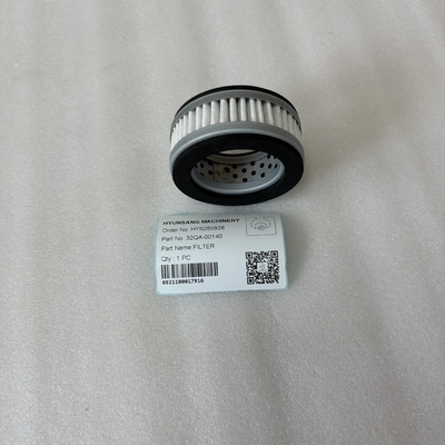 Excavator Parts FILTER 32QA-00140 For HL770-F HL780-F HW140 HW210 HX140L
