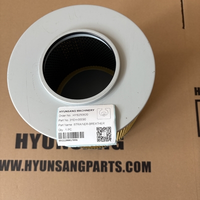 Excavator Strainer-Breather 31EH-00090 For 80D-9 180DE 250D-9 250DE HL770-7 HL770-7A HL770-9