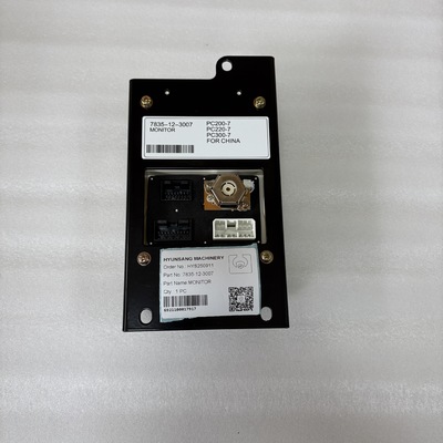 EXcavator Parts Monitor 7835-12-3007 For PC200-7 PC220-7 PC300-7
