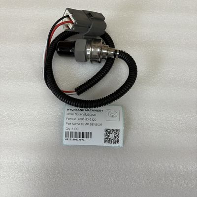 Hyunsang Excavator Parts Temperature Sensor 7861-93-3320 For Komatsu PC190 PC220 PC240 PC290
