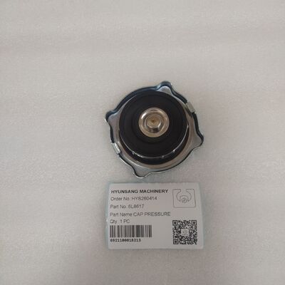 Hyunsang Excavator Parts CAP PRESSURE 6L8617 For 416 426 428