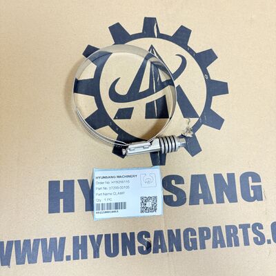 Excavator Parts Clamp 07299-00105 For PC200-8