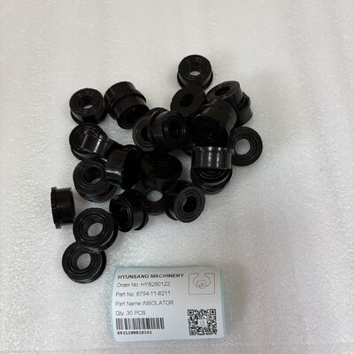 Hyunsang Excavator Spare Parts Isolator 6754-11-8211 For HB205 HB215 PC160 PC200 PC210 PC220
