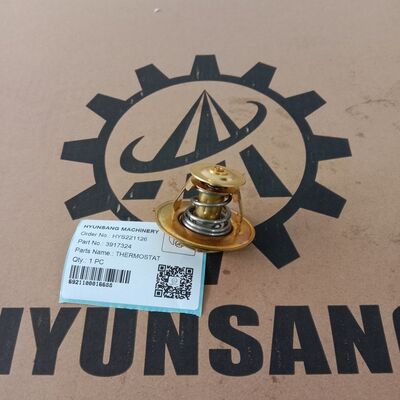 Excavator Parts Thermostat 3917324 for R160LC3 R180LC3 Engine 4BT